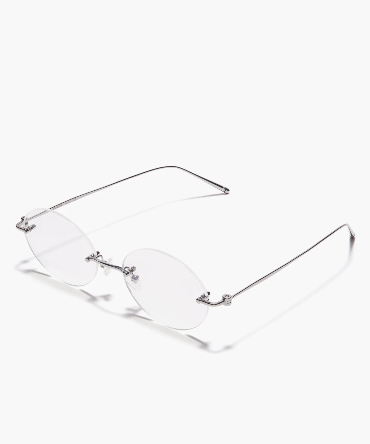 Carin Sienna R+ Oval Rimless Eyeglasses | Jei & Co. Optics