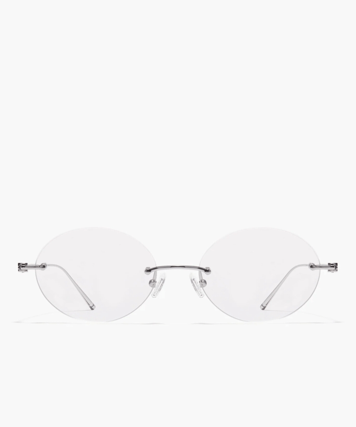 Carin Sienna R+ Oval Rimless Eyeglasses | Jei & Co. Optics