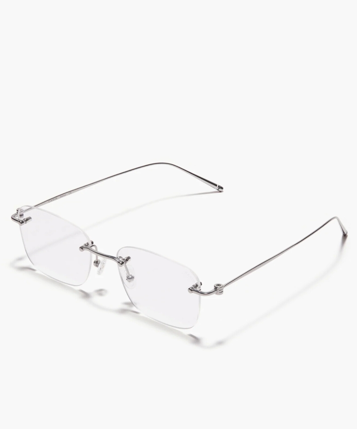 Carin Rimless Blue Light Eyeglasses Sienna S+ | Jei & Co. Optics
