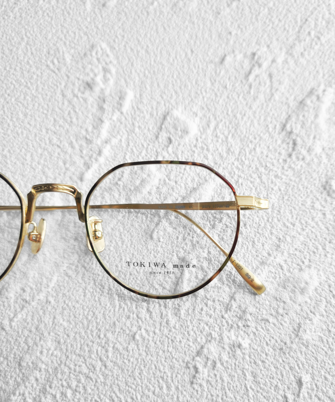 T-1951 TOKIWA made Eyeglasses | Japanese Handmade Titanium | Jei & Co. Optics