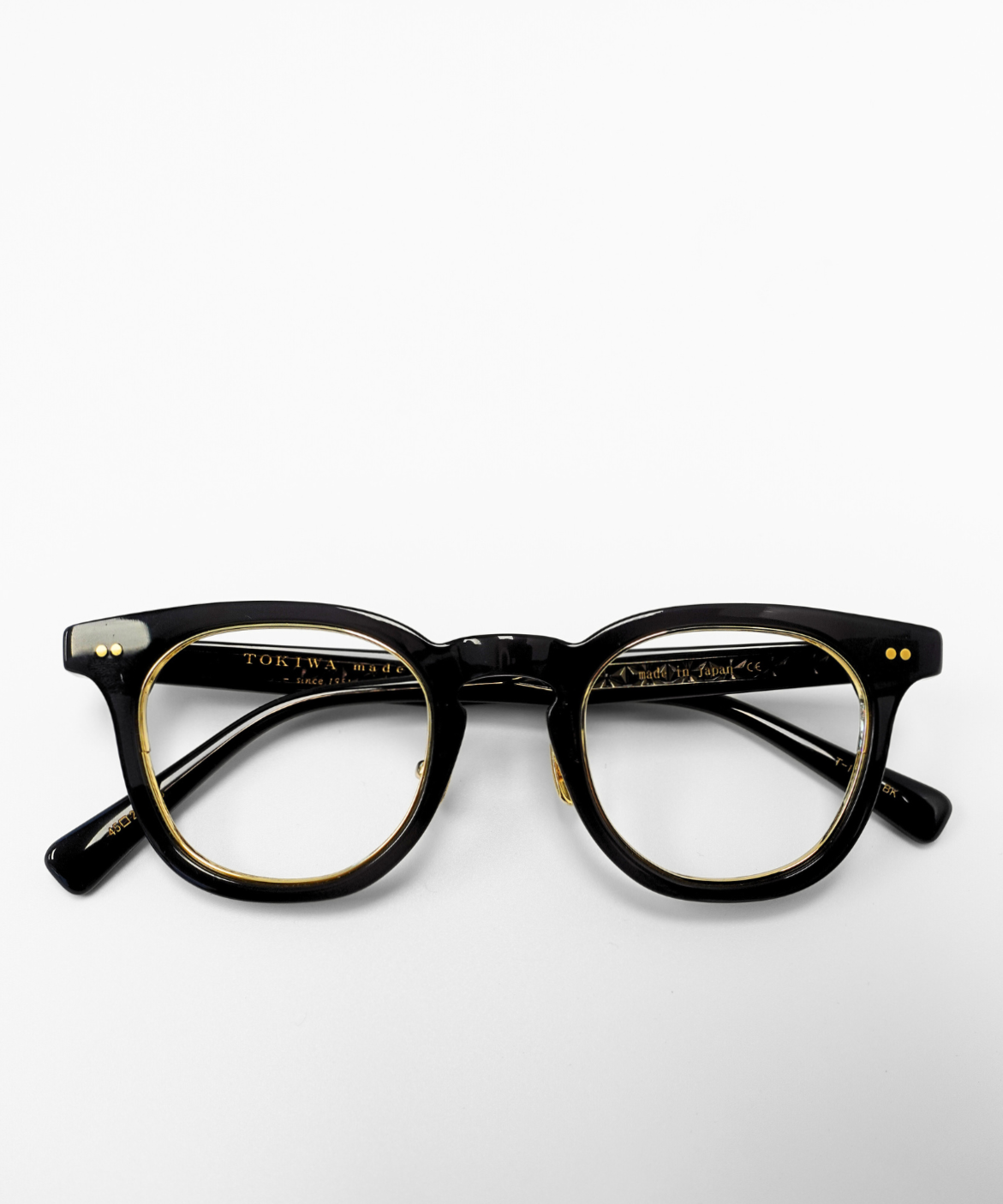 T-1965 TOKIWA made Eyeglasses | Japanese Handmade Titanium