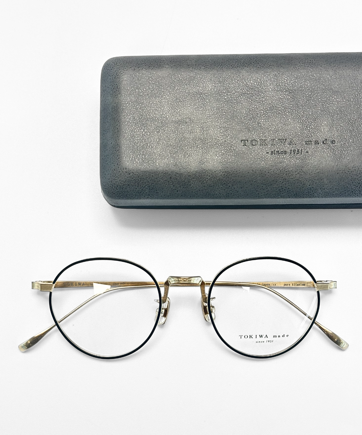 T-1952 TOKIWA made Eyeglasses | Japanese Handmade Titanium Frames | Jei & Co. Optics