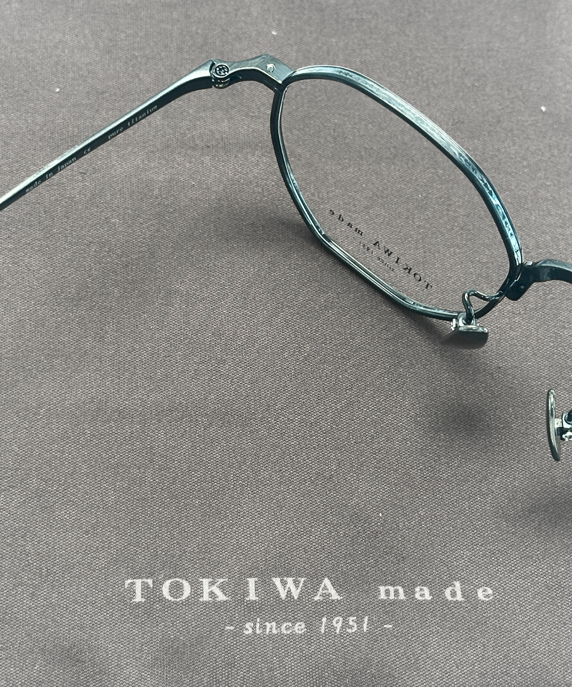 T-1962 TOKIWA made Eyeglasses | Japanese Handmade Titanium Frames | Jei & Co. Optics