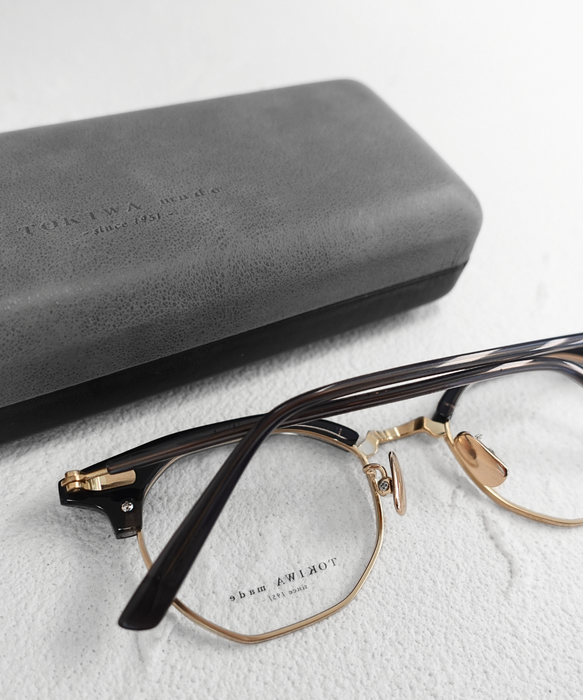 T-1963 TOKIWA made Eyeglasses | Japanese Handmade Titanium Frames | Jei & Co. Optics