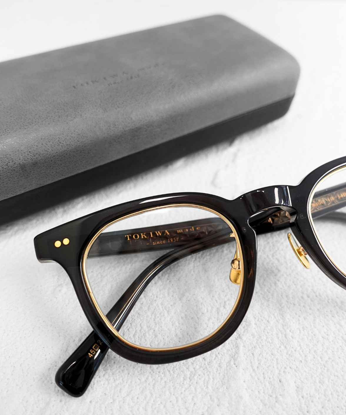 T-1965 TOKIWA made Eyeglasses | Japanese Handmade Titanium