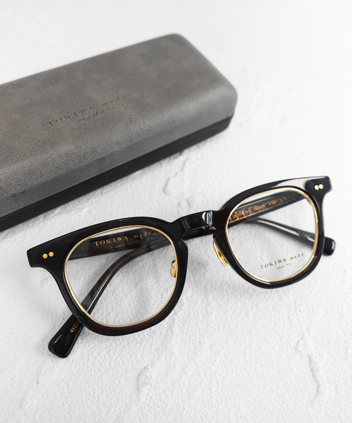 T-1965 TOKIWA made Eyeglasses | Japanese Handmade Titanium