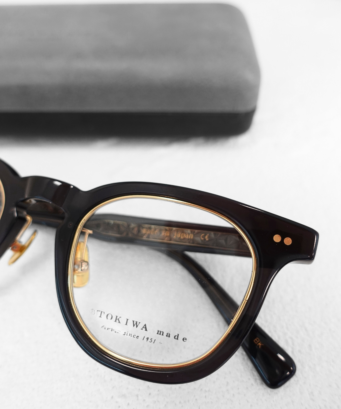 T-1965 TOKIWA made Eyeglasses | Japanese Handmade Titanium
