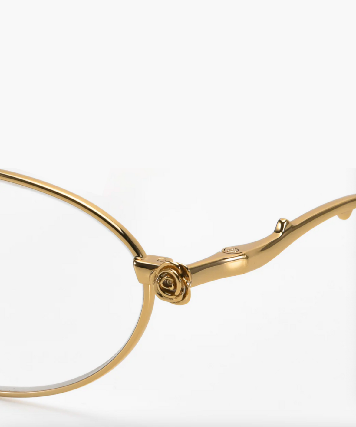 Thorn For Art's Sake Blue Blocker Oval Eyeglasses