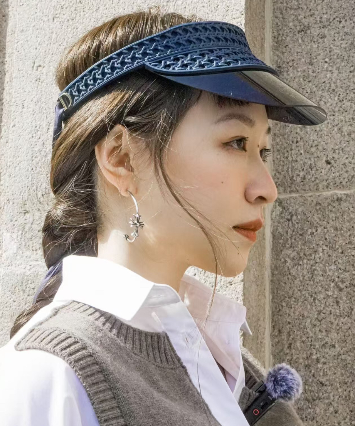 VeryDior V1U Dior 2025 Summer Women's Visor