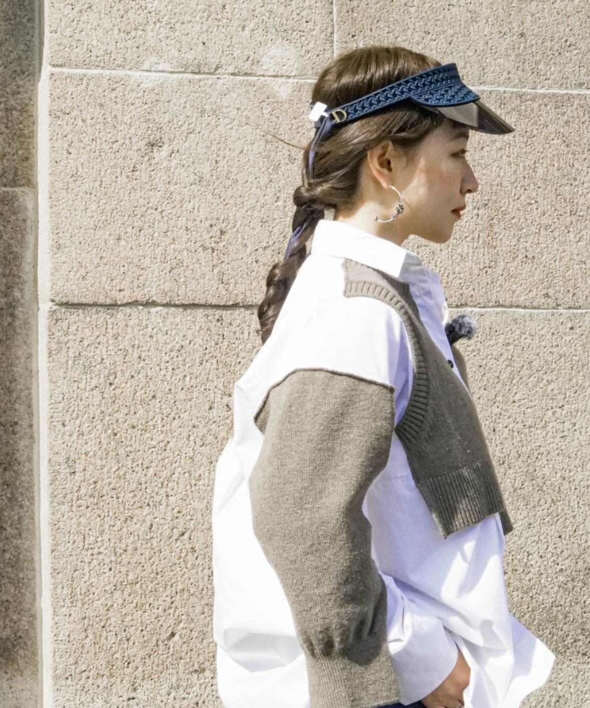 VeryDior V1U Dior 2025 Summer Women's Visor