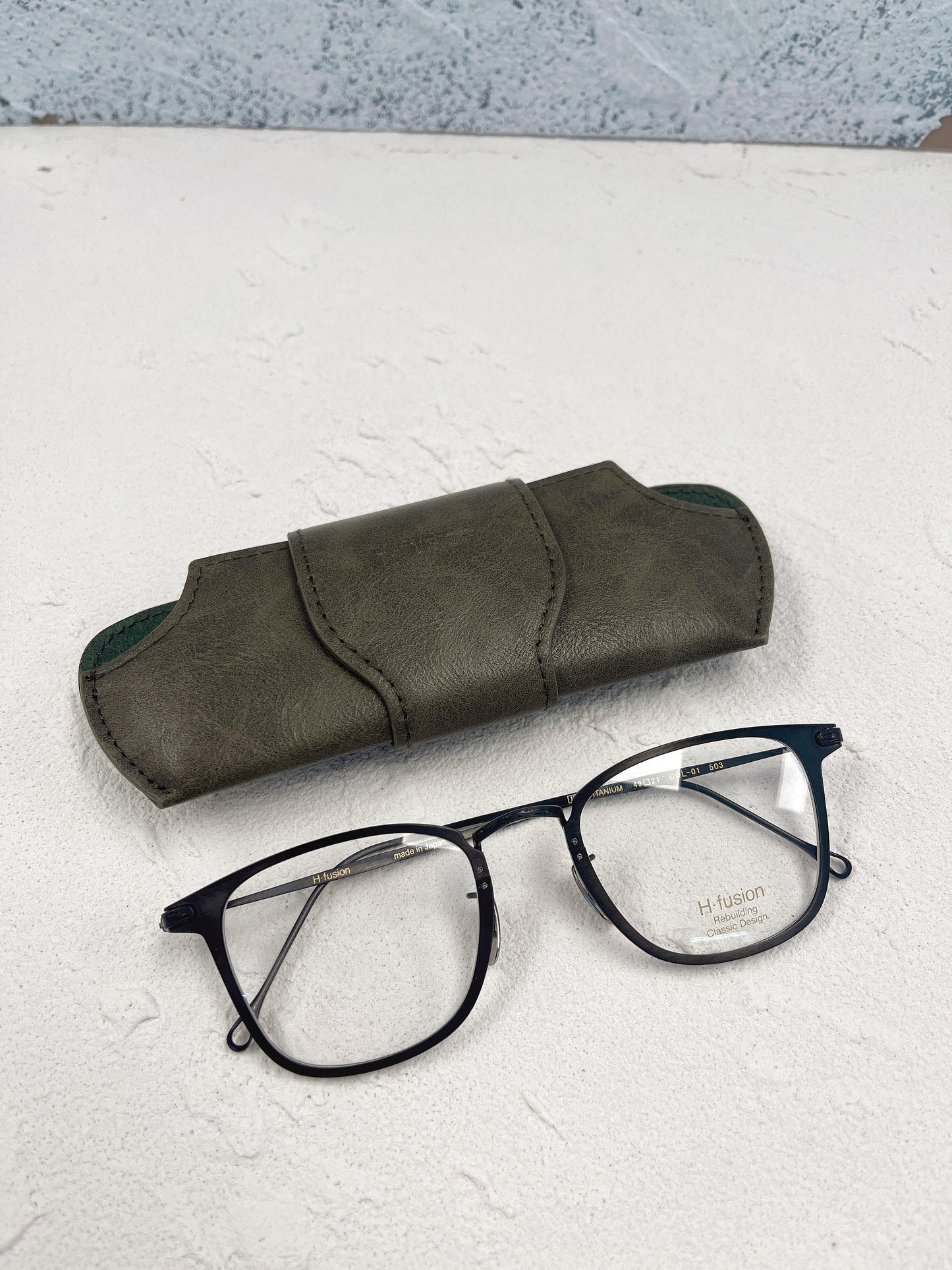 H fusion HF-503 Optics Eyeglasses Black | Jei & Co. Optics