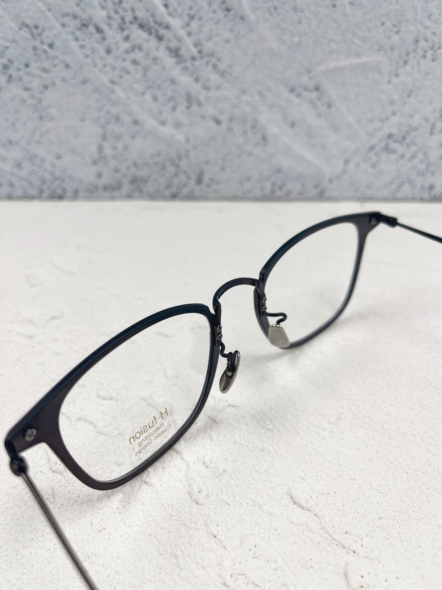 H fusion HF-503 Optics Eyeglasses Black | Jei & Co. Optics