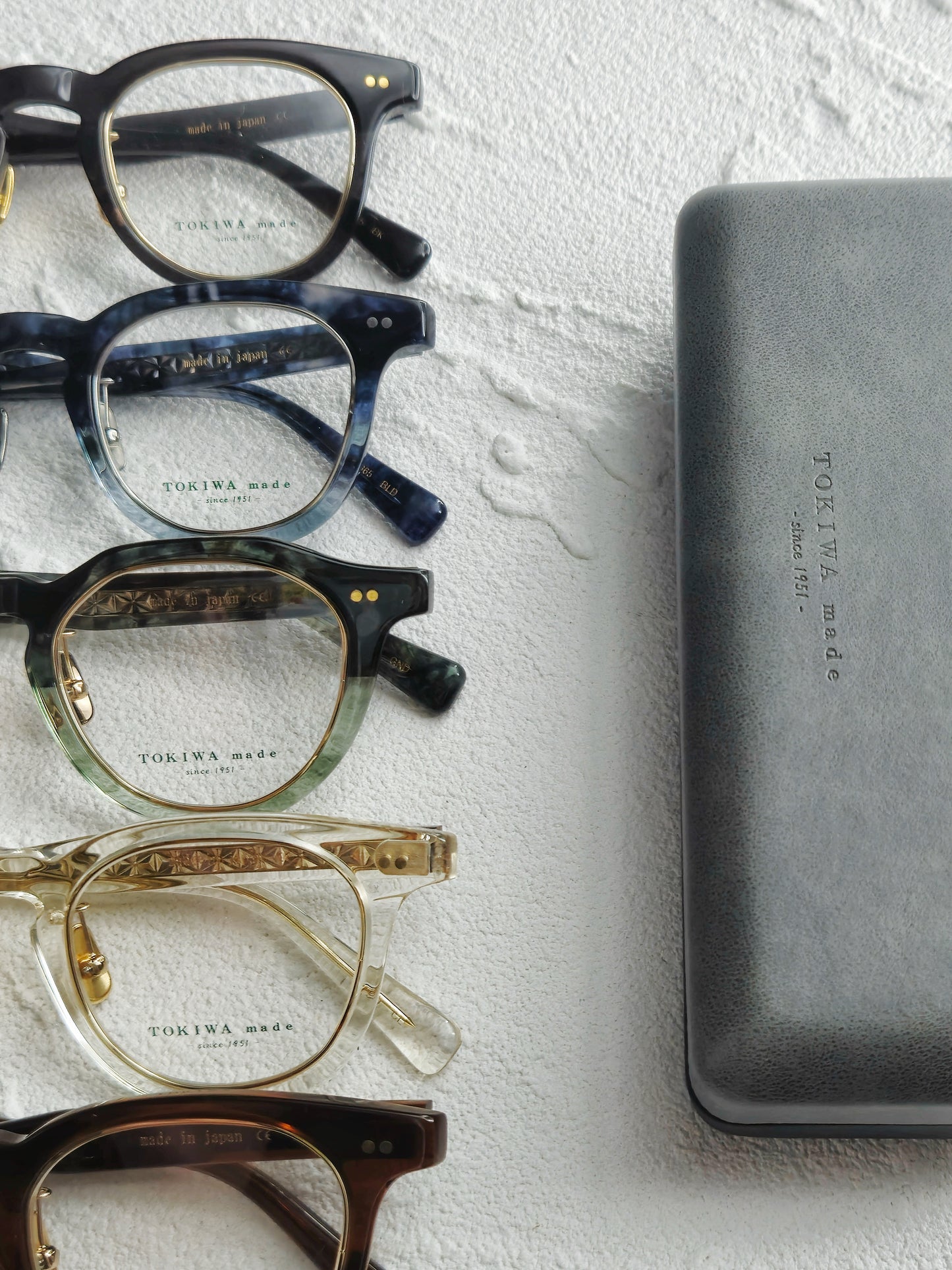 T-1965 TOKIWA made Eyeglasses | Japanese Handmade Titanium