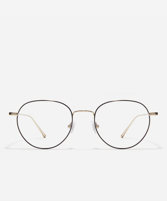Lika - Carin Titanium Round Eyeglasses | Korean Eyewear | Jei & Co. Optics