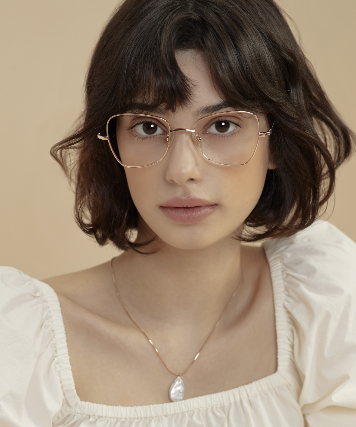 MANOMOS Milky Eyeglasses | Jei & Co. Optics