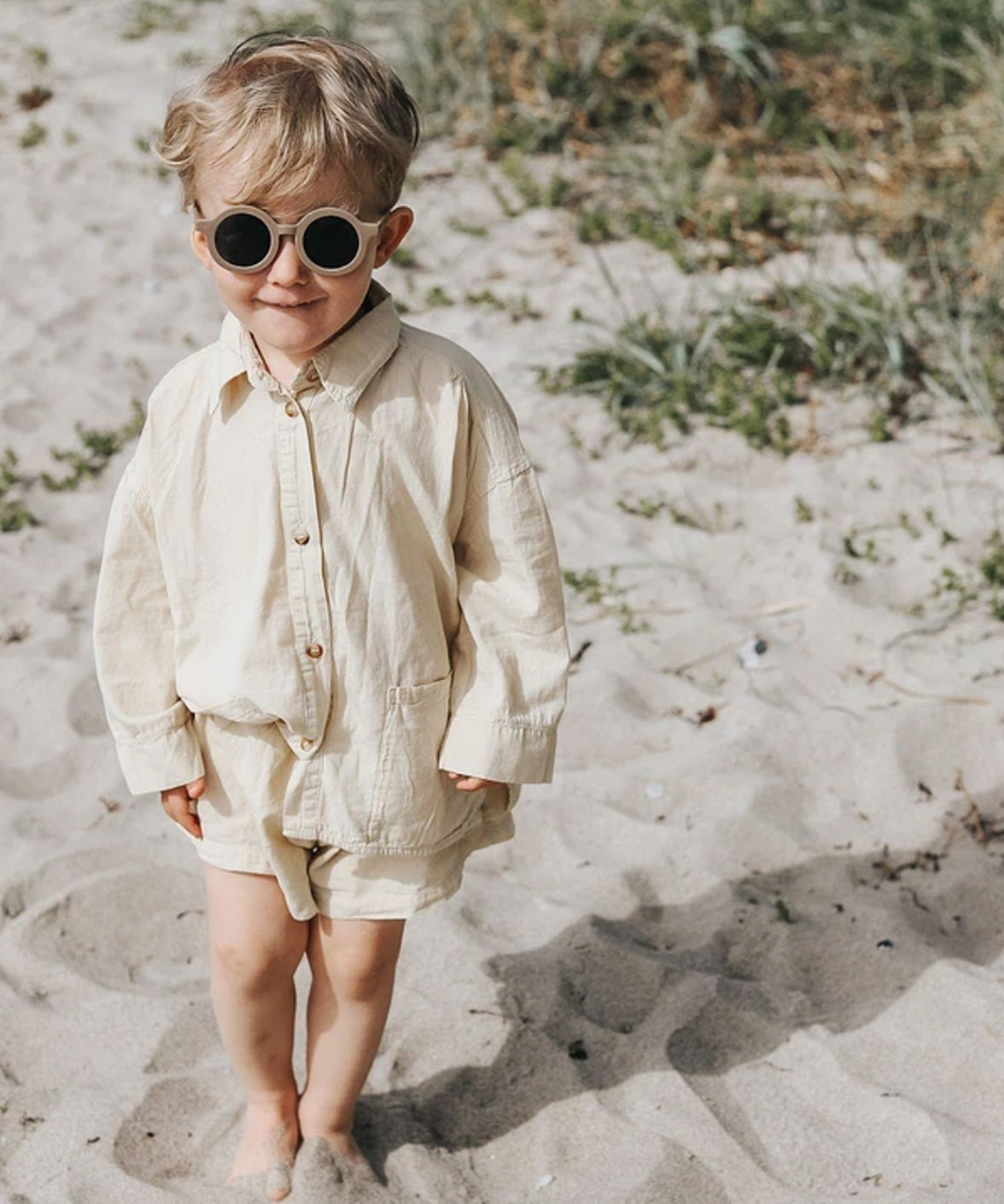 Grech & Co. Kids Round Sustainable Sunglasses | Jei & Co. Optics
