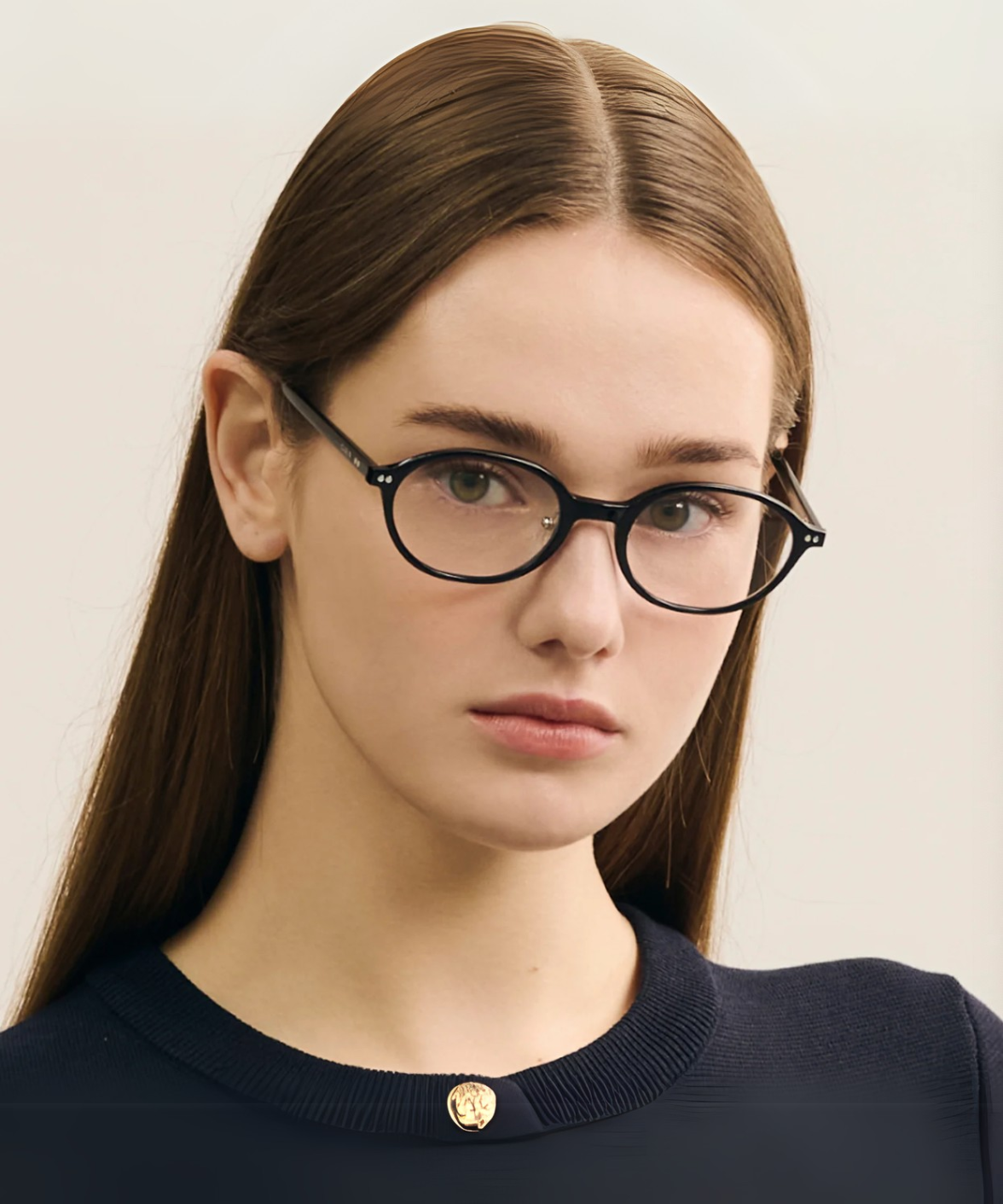 Arno R - Carin Oval Eyeglasses | Korean Eyewear | Jei & Co. Optics
