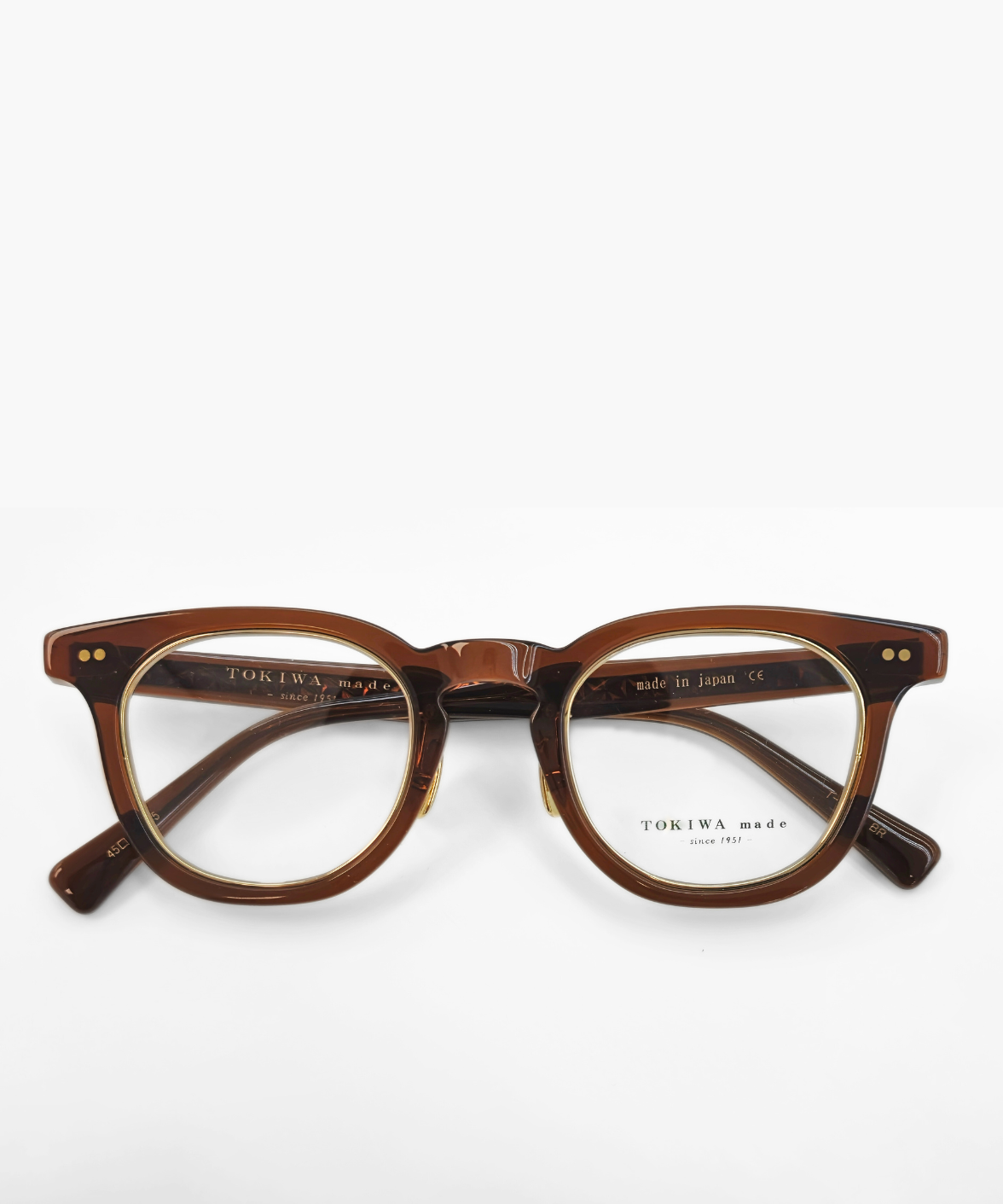 T-1965 TOKIWA made Eyeglasses | Japanese Handmade Titanium