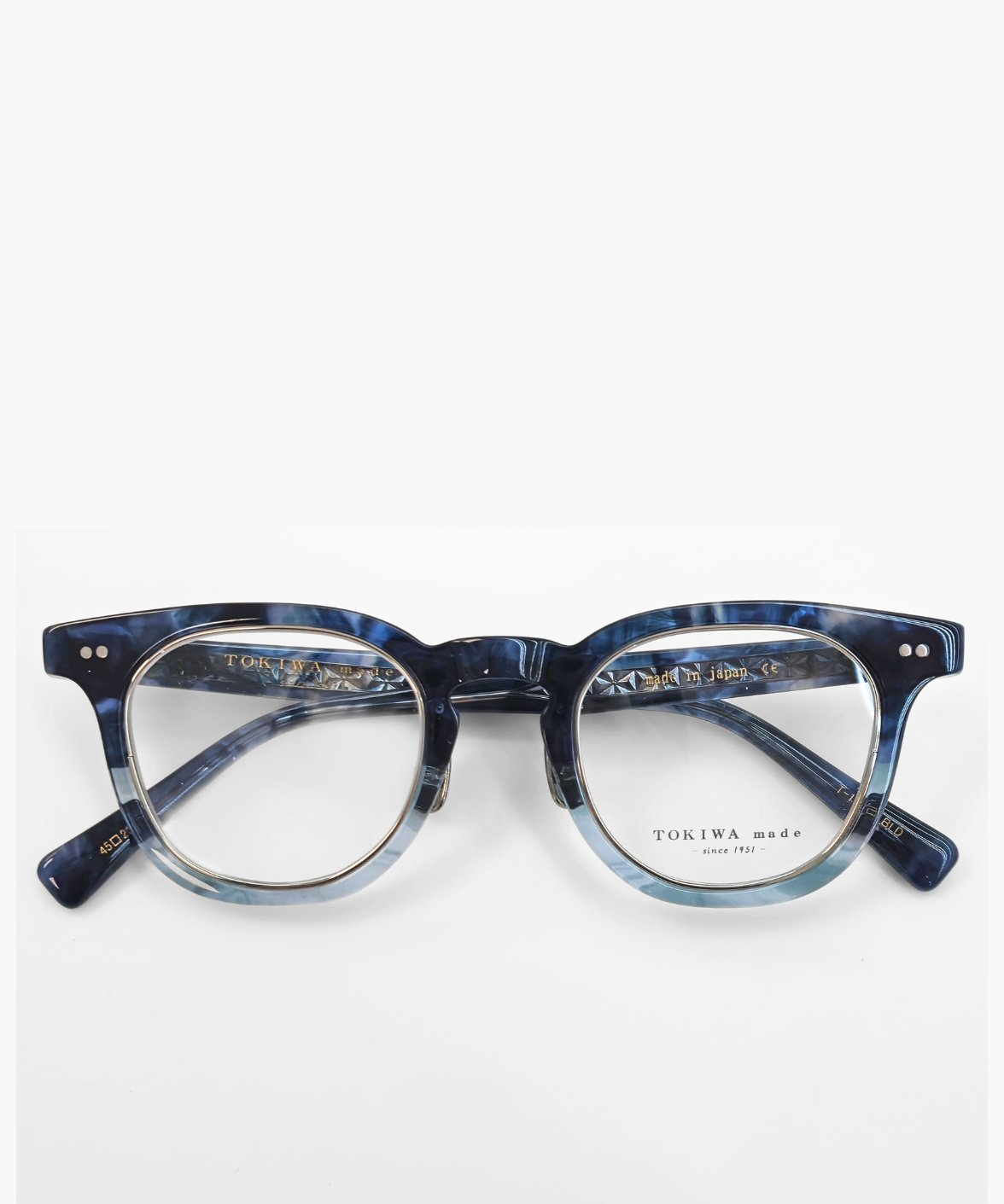T-1965 TOKIWA made Eyeglasses | Japanese Handmade Titanium