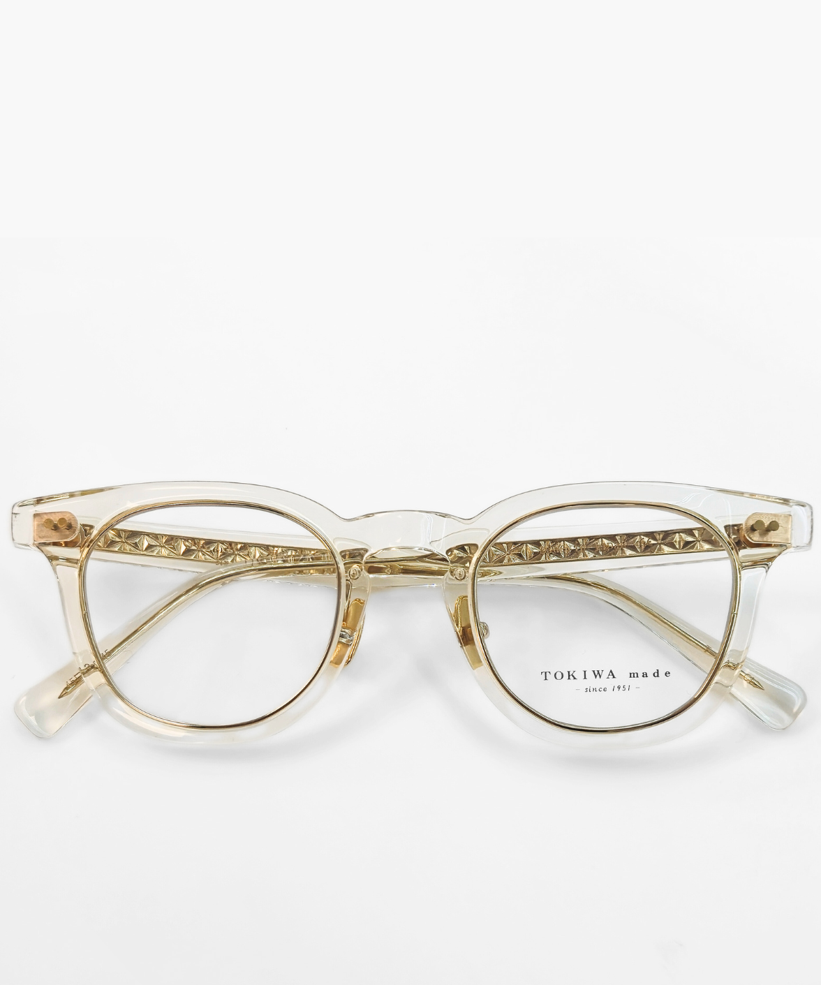T-1965 TOKIWA made Eyeglasses | Japanese Handmade Titanium