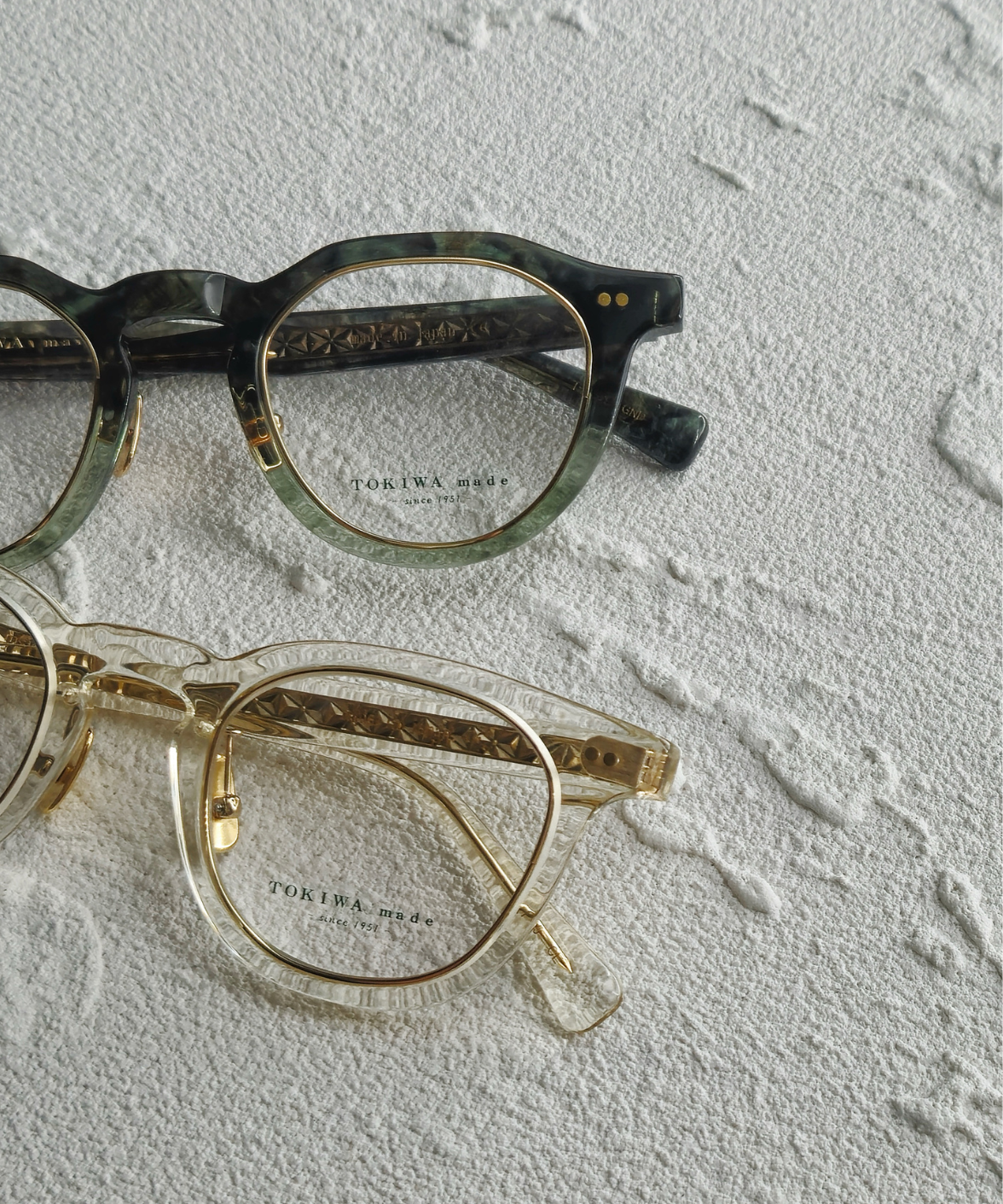 T-1965 TOKIWA made Eyeglasses | Japanese Handmade Titanium