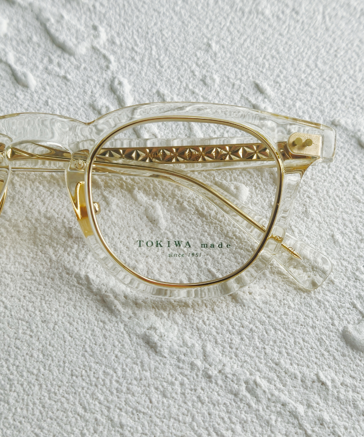 T-1965 TOKIWA made Eyeglasses | Japanese Handmade Titanium