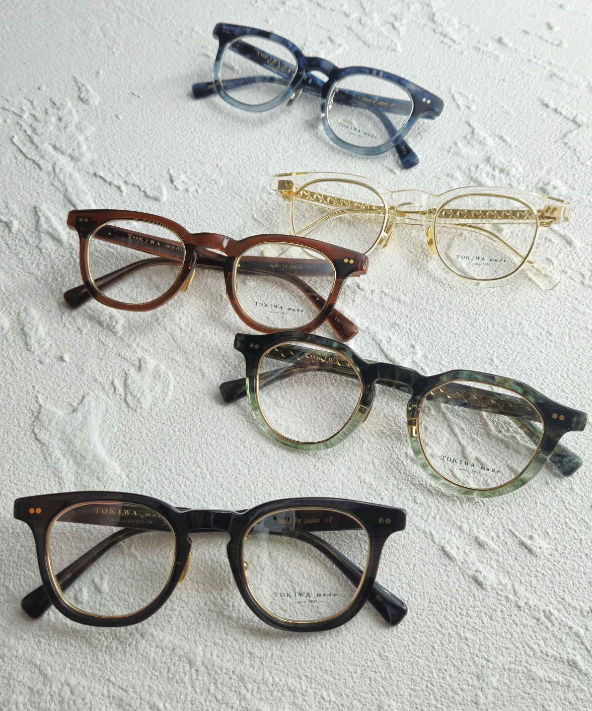 T-1965 TOKIWA made Eyeglasses | Japanese Handmade Titanium