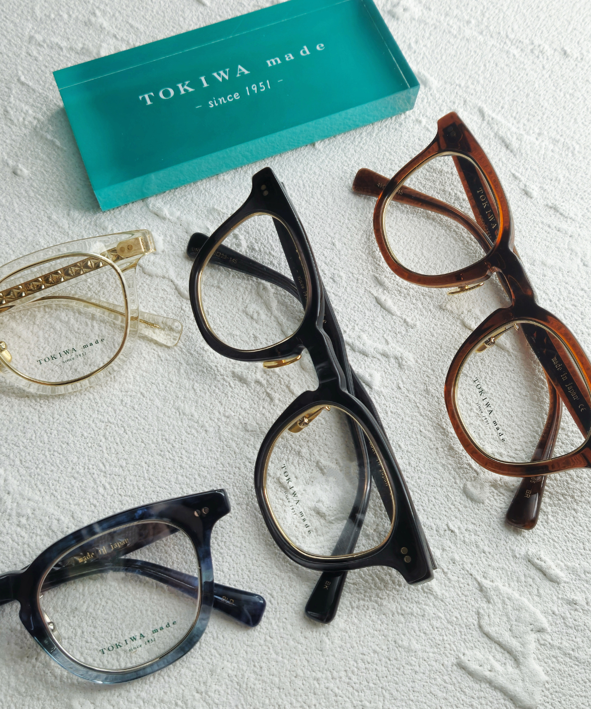 T-1965 TOKIWA made Eyeglasses | Japanese Handmade Titanium