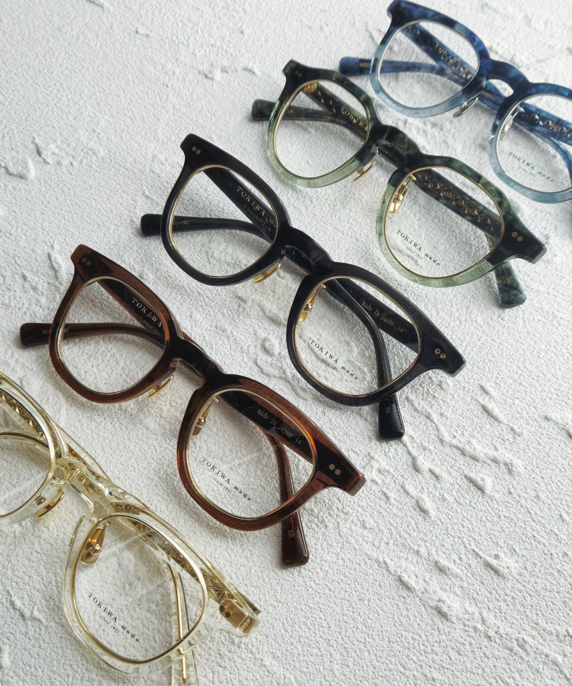 T-1965 TOKIWA made Eyeglasses | Japanese Handmade Titanium