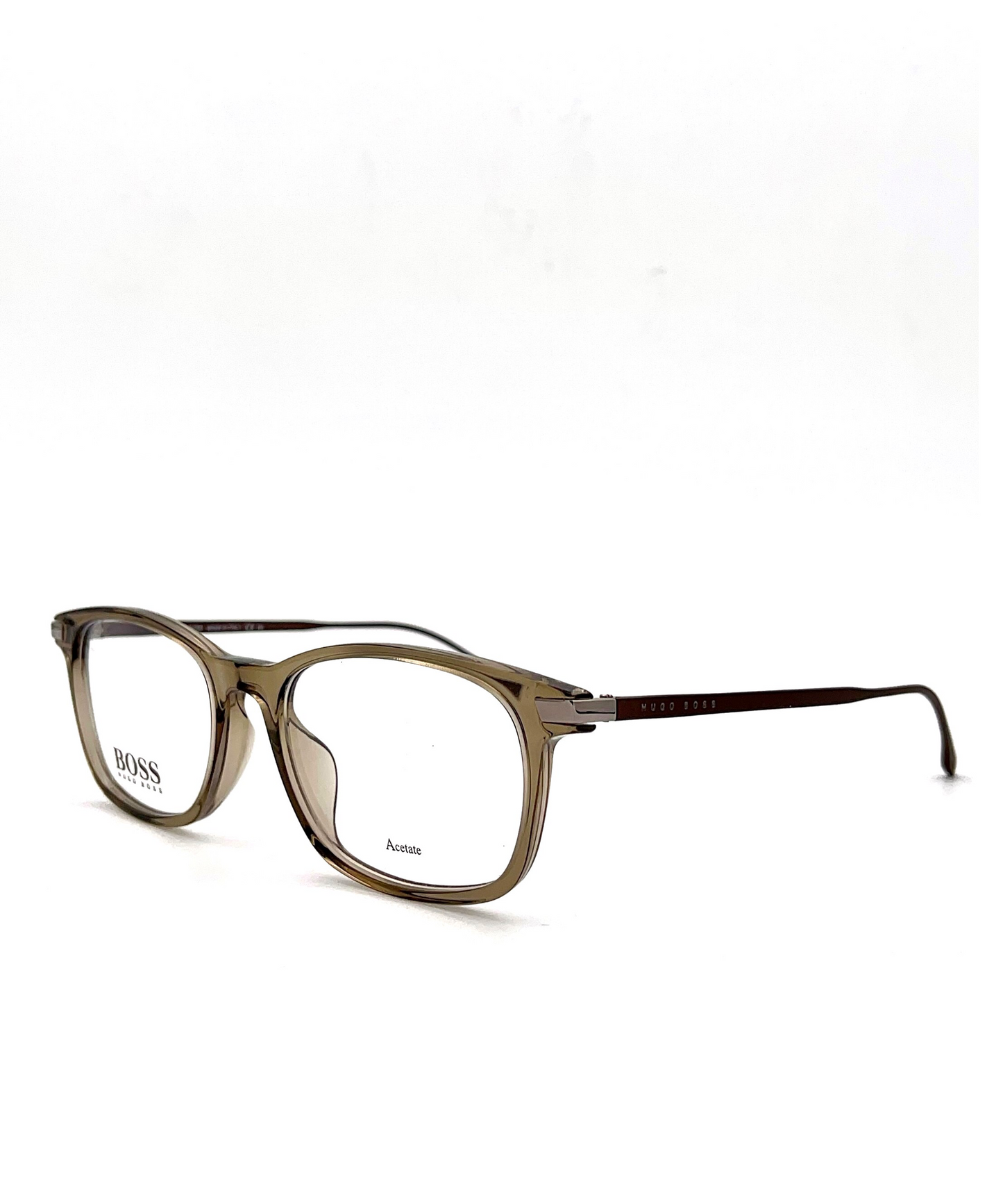 BOSS 0989 Optics Eyeglasses Brown/Grey | Jei & Co. Optics