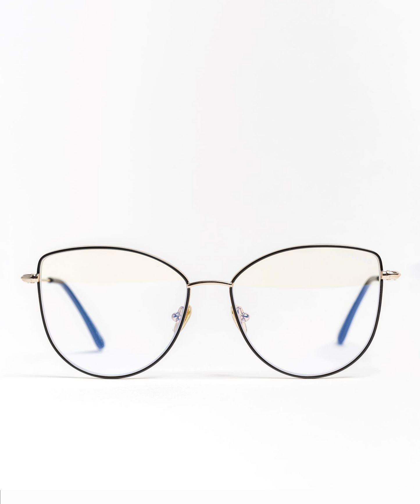 Tom Ford FT5667-B Optics Eyeglasses Black/Gold | Jei & Co. Optics