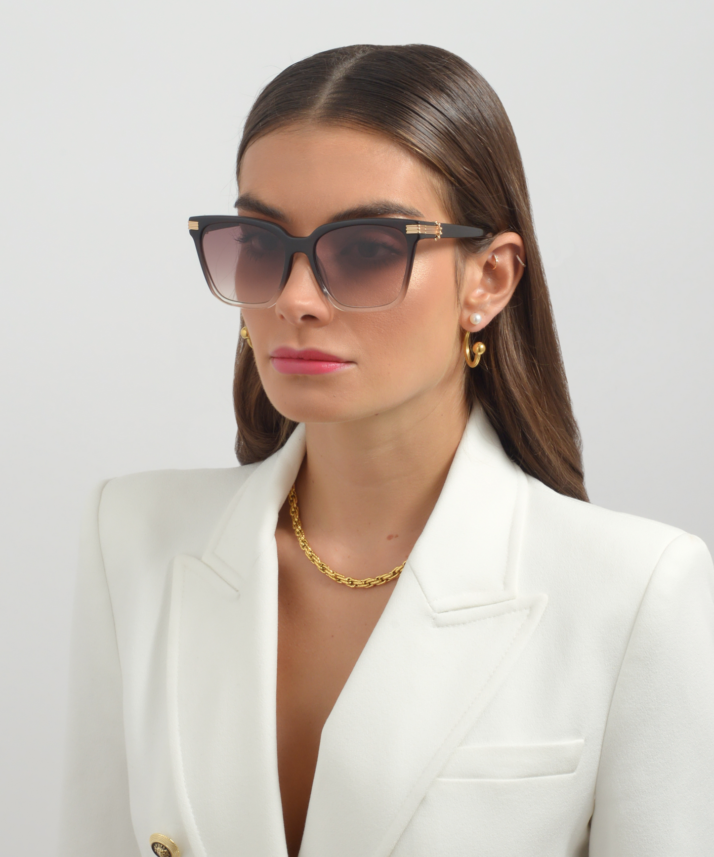 For Art's Sake Gaia Sunglasses Champagne | Jei & Co. Optics