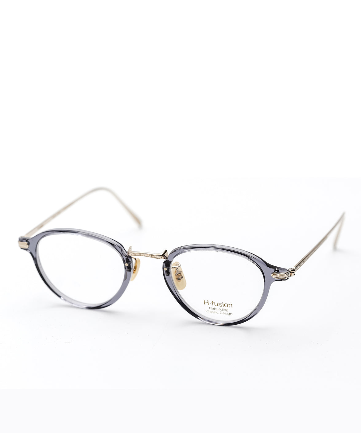 H fusion HF-122 Optics Eyeglasses Grey/Tortise | Jei & Co. Optics