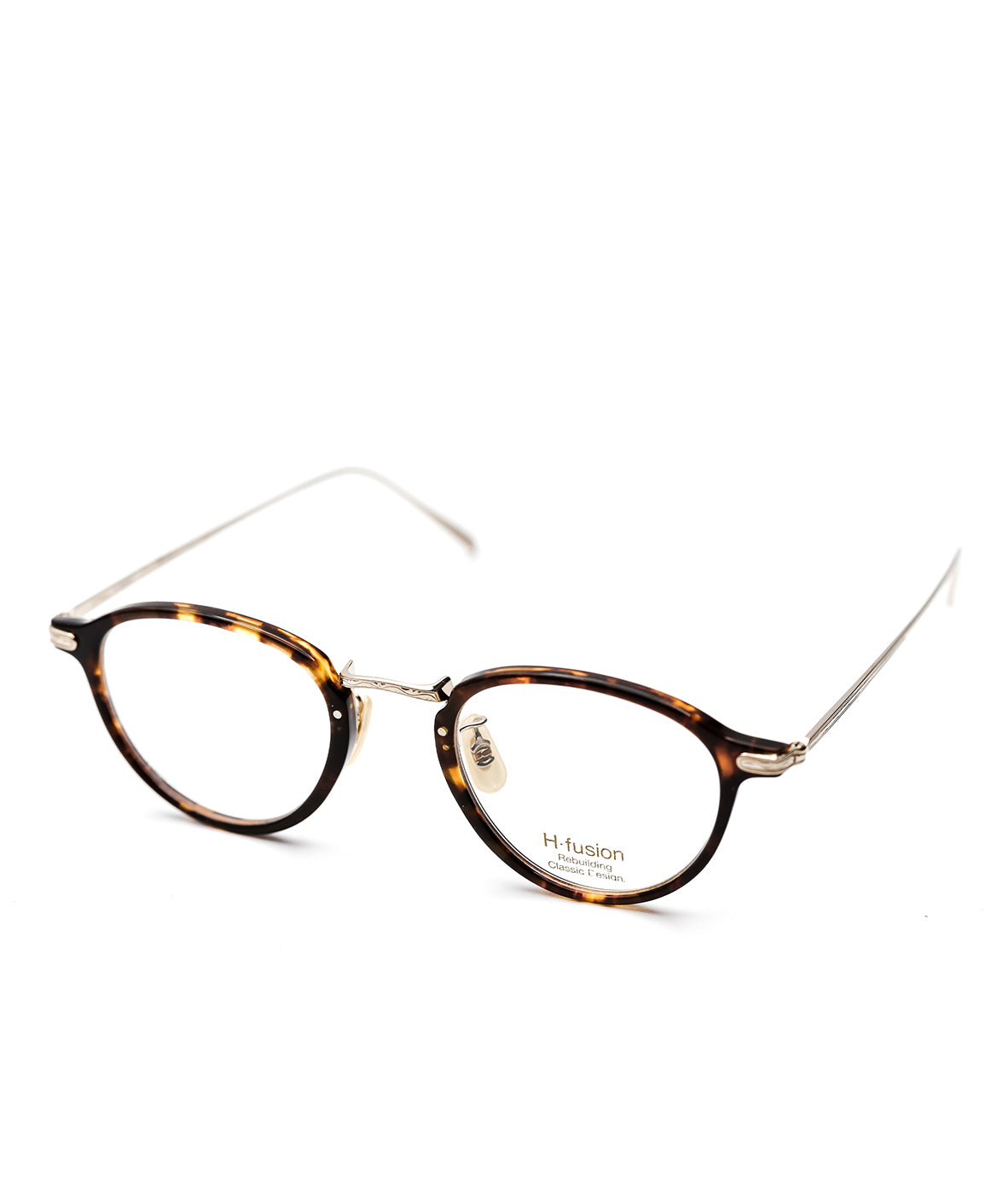 H fusion HF-122 Optics Eyeglasses Grey/Tortise | Jei & Co. Optics