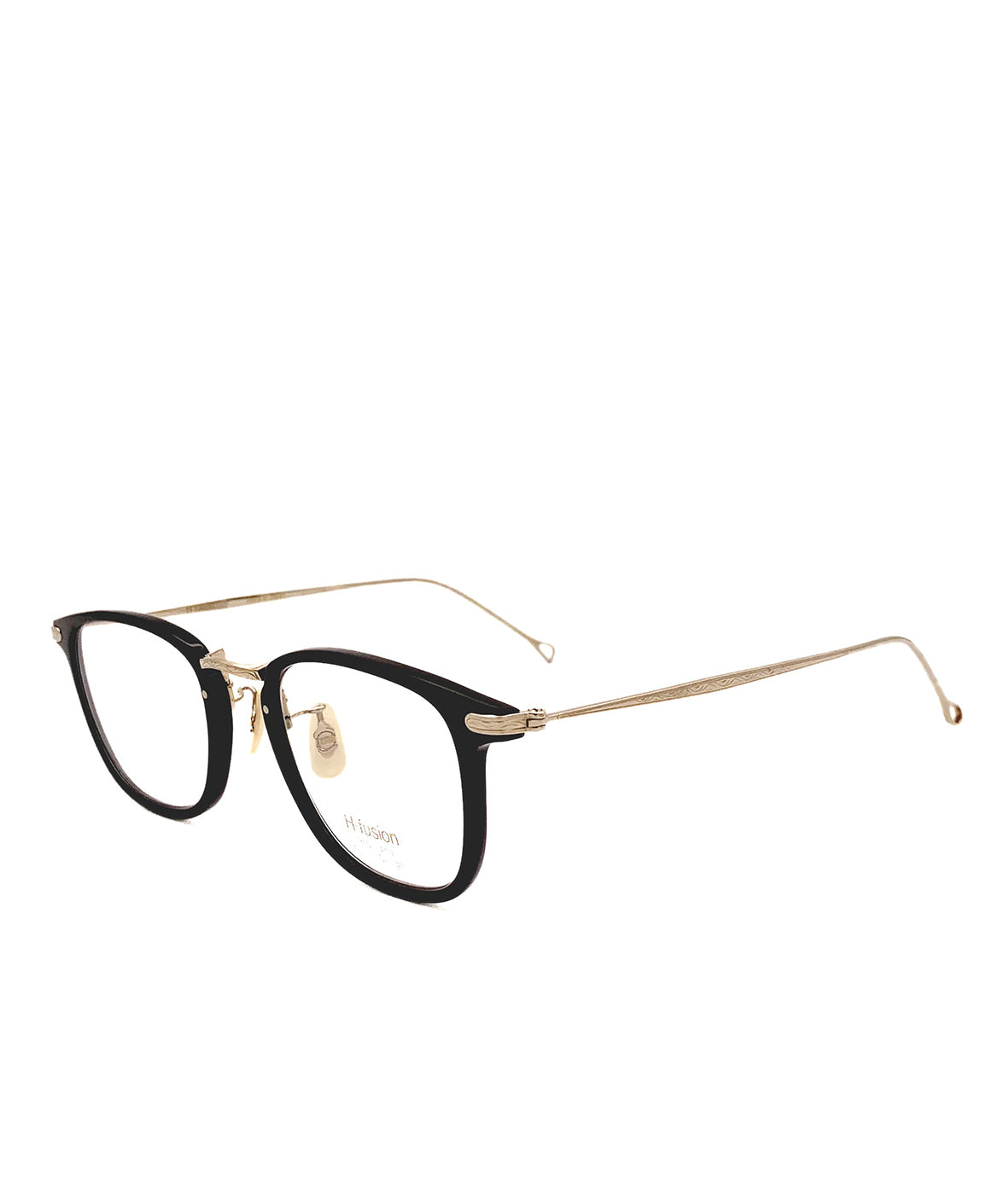 H fusion HF-126 Optics Eyeglasses Black | Jei & Co. Optics