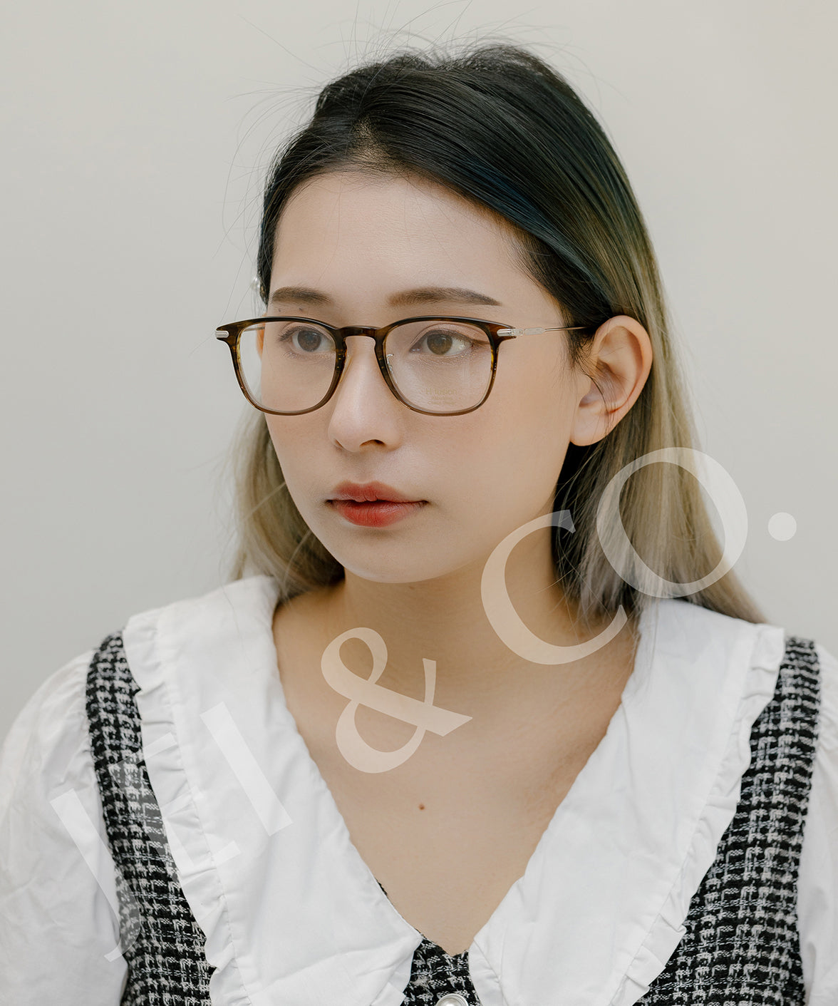 H fusion HF-132 Optics Eyeglasses Tortoise | Jei & Co. Optics