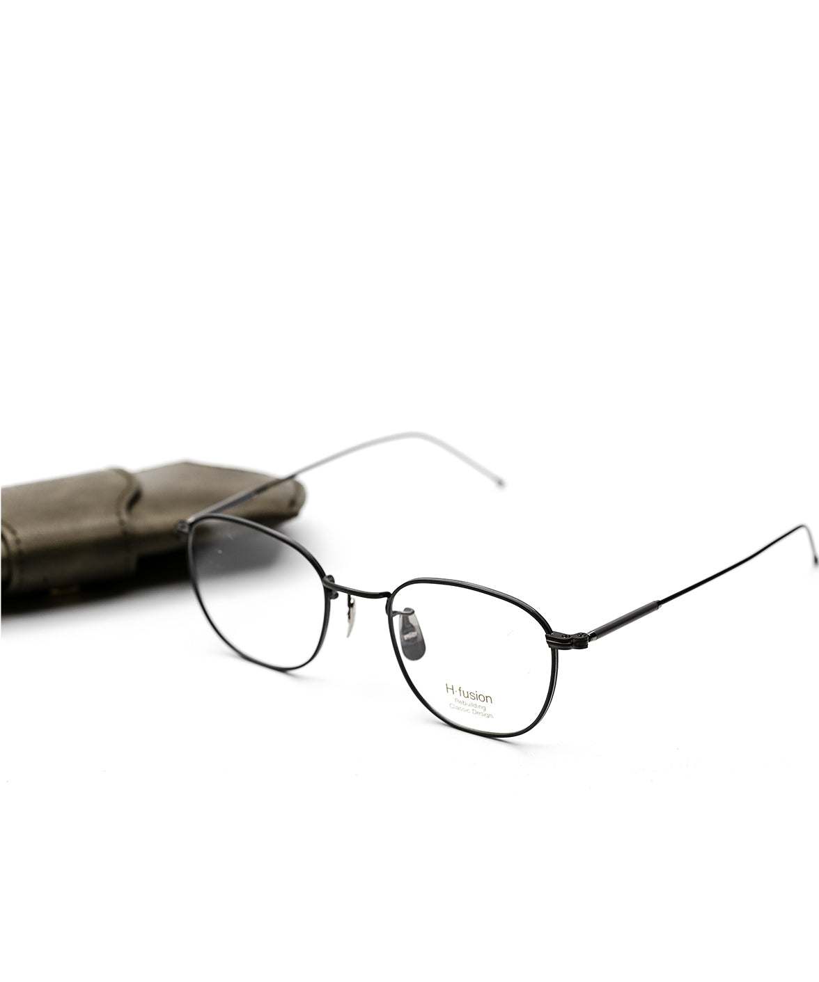 H fusion HF-509 Optics Eyeglasses Black | Jei & Co. Optics