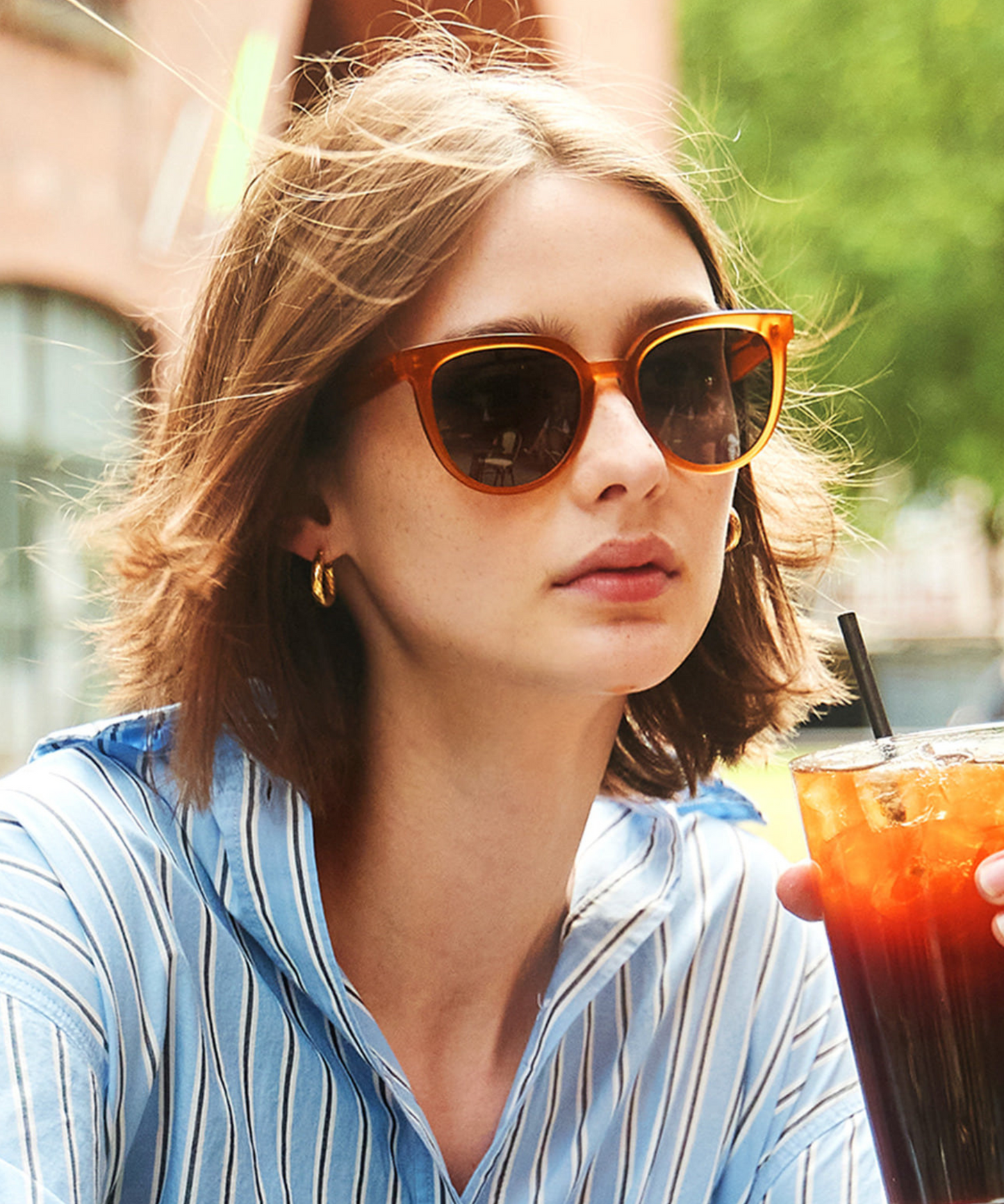 Kirsten - Carin Cat-Eye Sunglasses | Korean Eyewear | Jei & Co. Optics