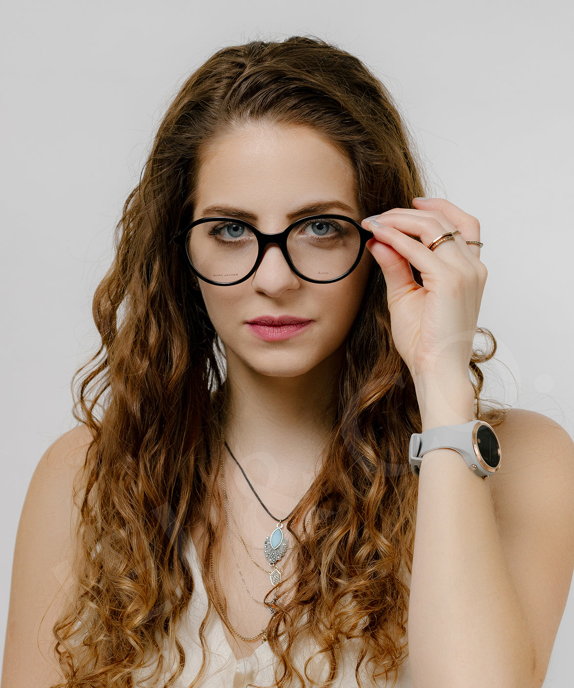 Marc Jacobs MARC 483 Optics Eyeglasses Clear/Black | Jei & Co. Optics