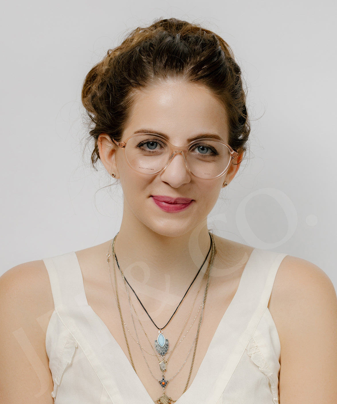 Marc Jacobs MARC 483 Optics Eyeglasses Clear/Black | Jei & Co. Optics