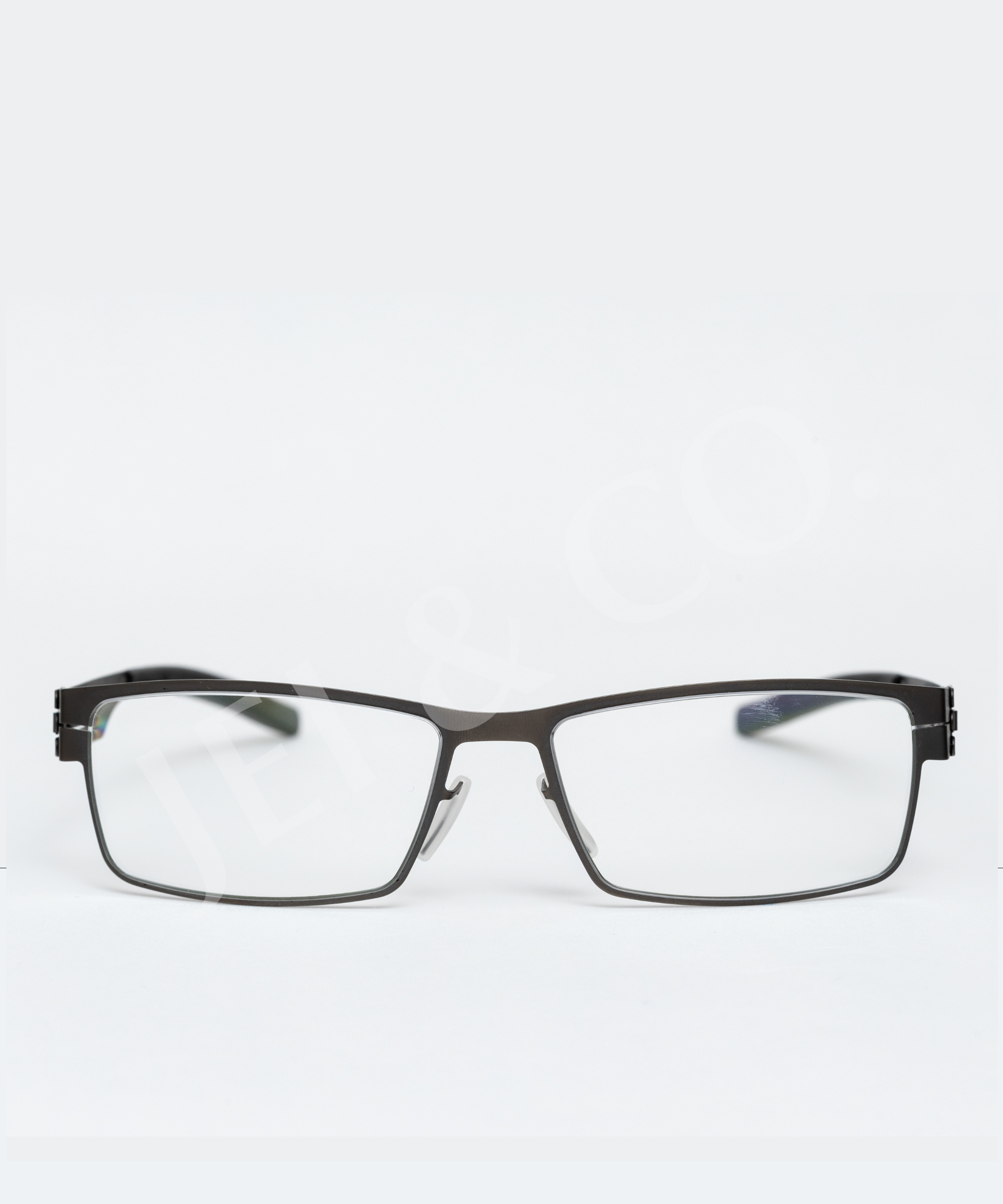 ic! berlin Peter C. Optics Eyeglasses Brown