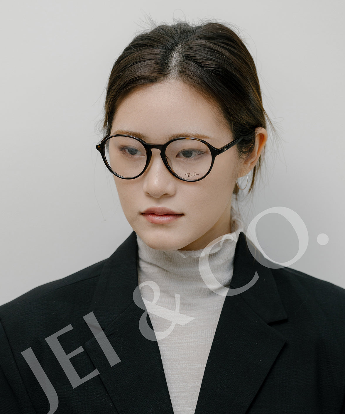 RayBan 0RX7173F Optics Eyeglasses Tortoise | Jei & Co. Optics