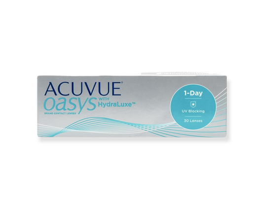 ACUVUE OASYS 1-DAY with HydraLuxe Technology (30/90-Pack) | Jei & Co. Optics
