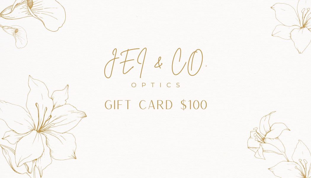 JEI & CO. OPTICS GIFT CARD | Jei & Co. Optics