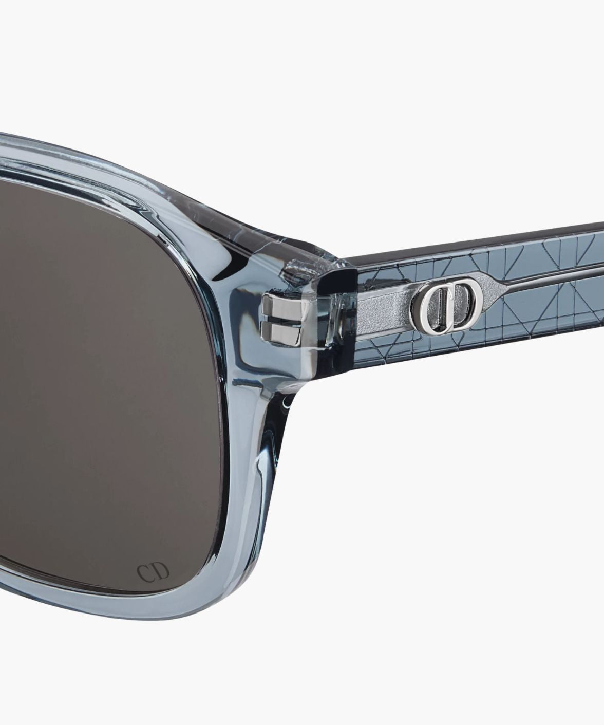 Dior CD Icon S4I Rectangle Sunglasses – Clear Blue – Jei & Co. Optics