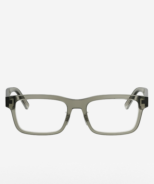 DiorBotanicaO S4F - Dior Acetate Rectangle Khaki Eyeglasses | Jei & Co. Optics