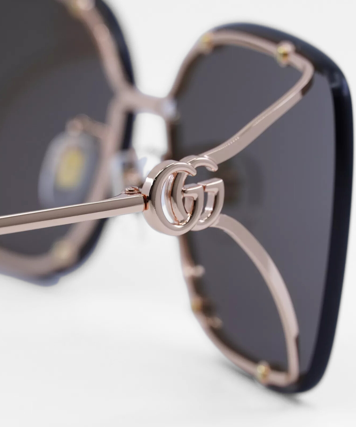 GG1713SA Gucci Oversized Rimless Sunglasses | Jei & Co. Optics