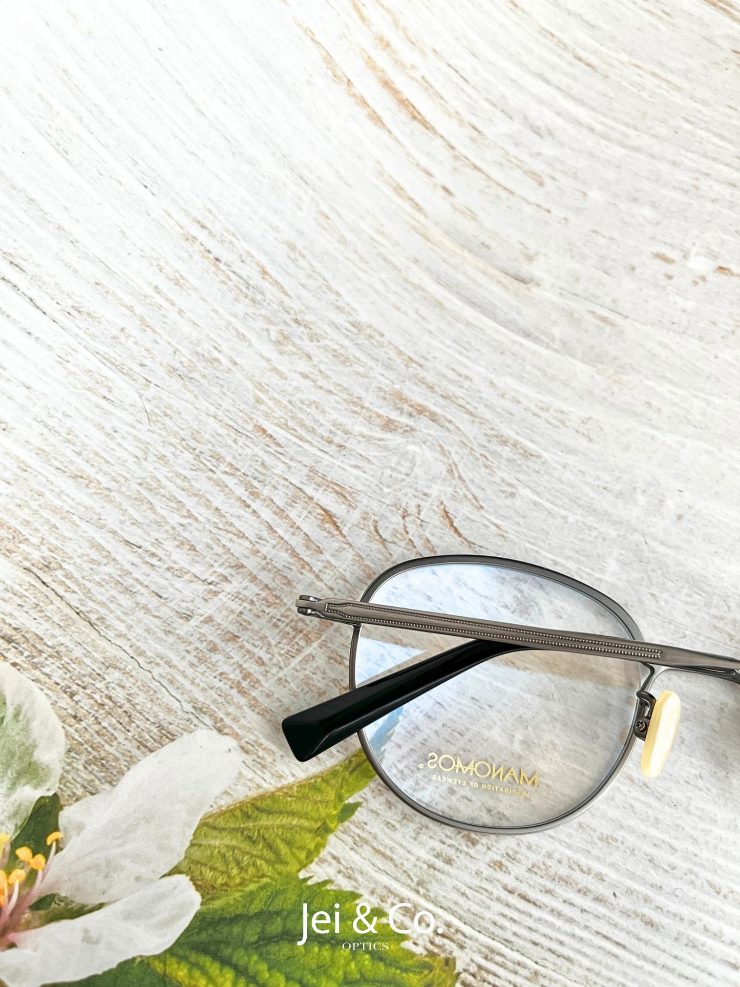 MANOMOS Gentleman Eyeglasses | Jei & Co. Optics