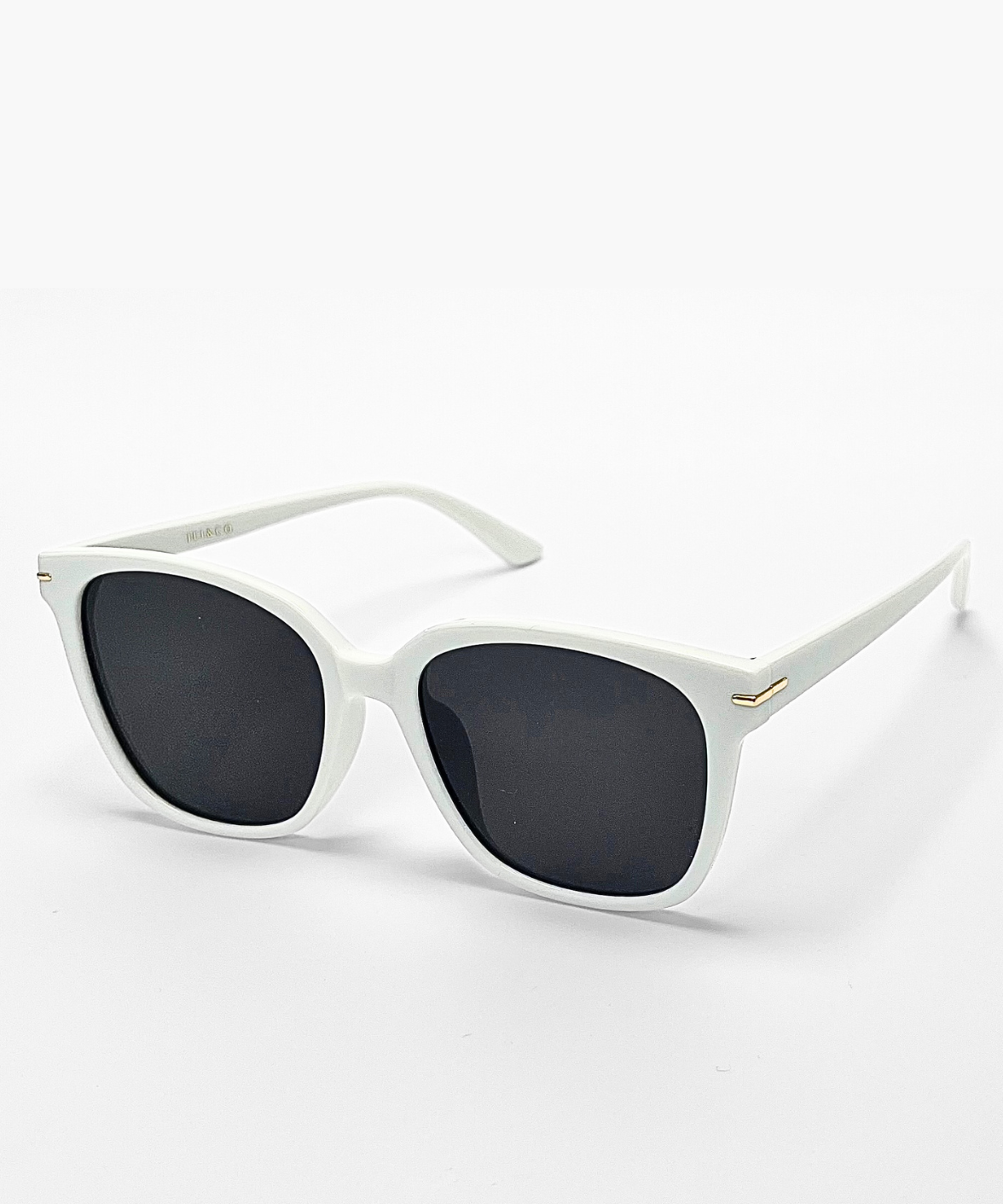 Cold Lake White Polarized Sunglasses | Jei & Co. Optics