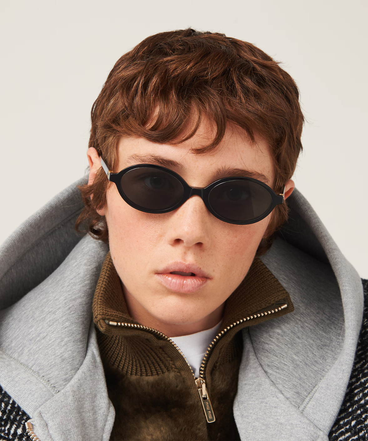 MU 04ZSF Miu Regard Sunglasses